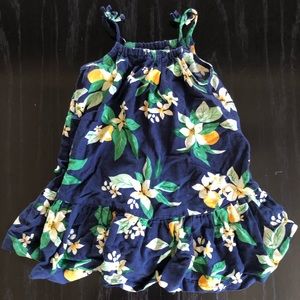 Blue Orange Blossom dress by Old Navy 3T